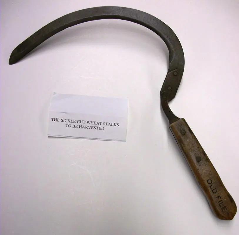 Sickle at Warren County Historical Society